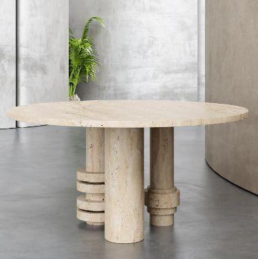 Our Travertine Table Models